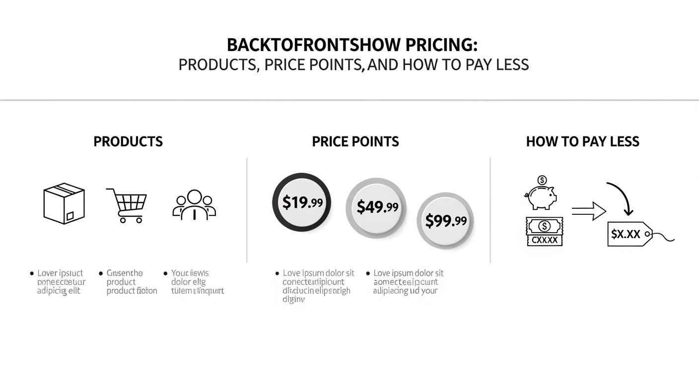 Back to Promo: How to Access BackToFrontShow at Lower Cost
