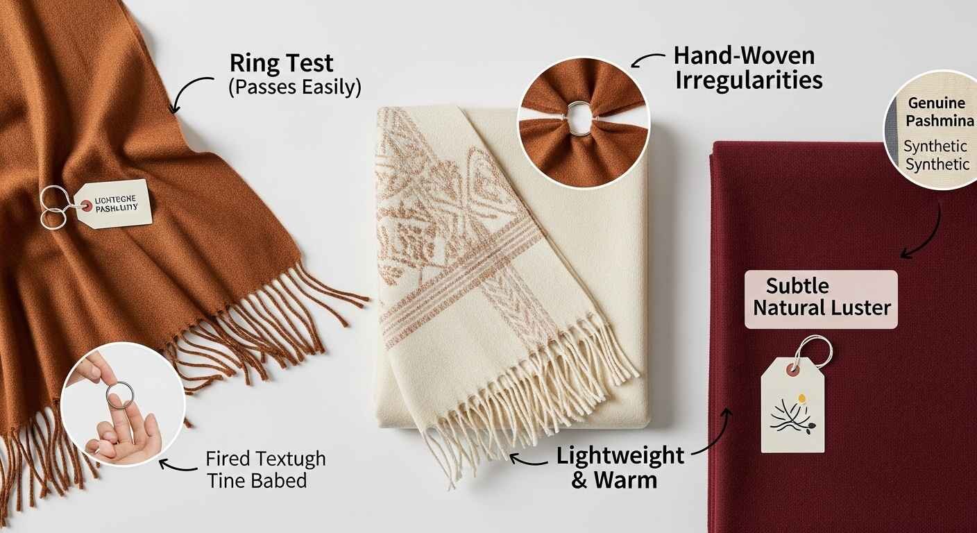 The 9 Tests to Identify Genuine Pashmina
