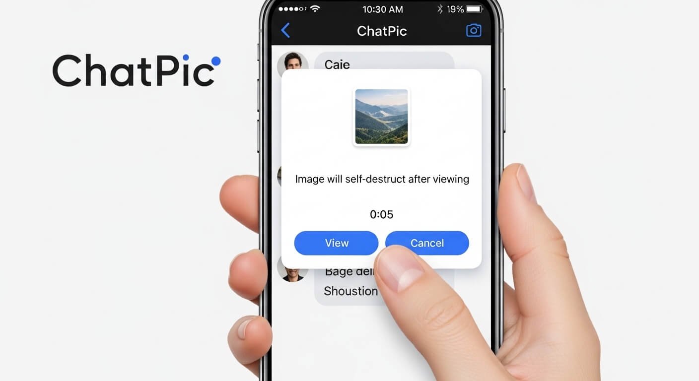ChatPic: How to Share Images That Self-Destruct After Viewing