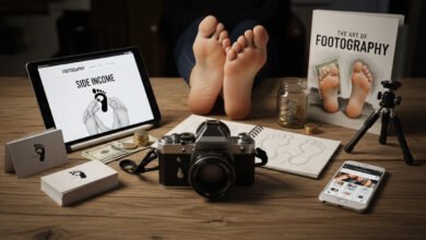 Footography- Foot Photography as Art, Business, and Side Income
