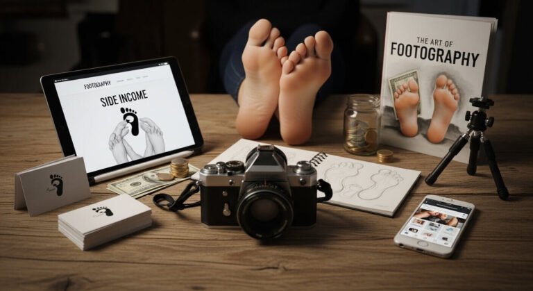 Footography- Foot Photography as Art, Business, and Side Income