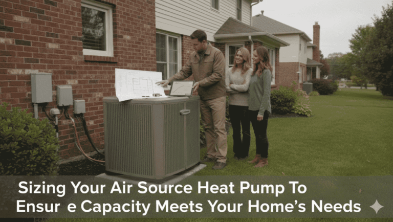 Sizing Your Air Source Heat Pump To Ensure Capacity Meets Your Home's Needs