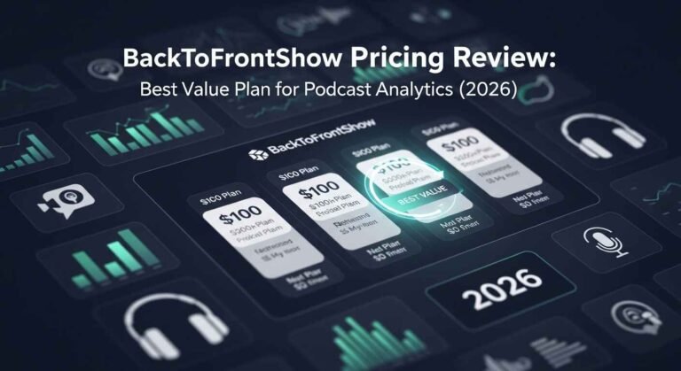 BackToFrontShow Pricing Review
