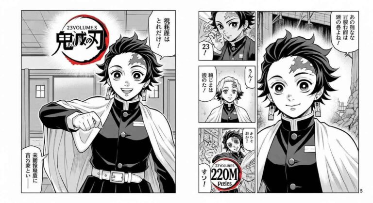 Demon Slayer Manga- Story, 23 Volumes, Ending & 220M Copies