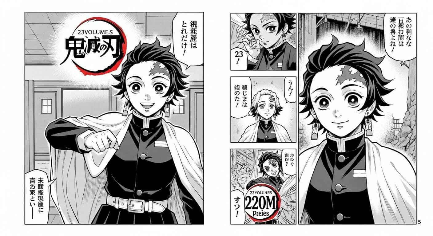 Demon Slayer Manga- Story, 23 Volumes, Ending & 220M Copies