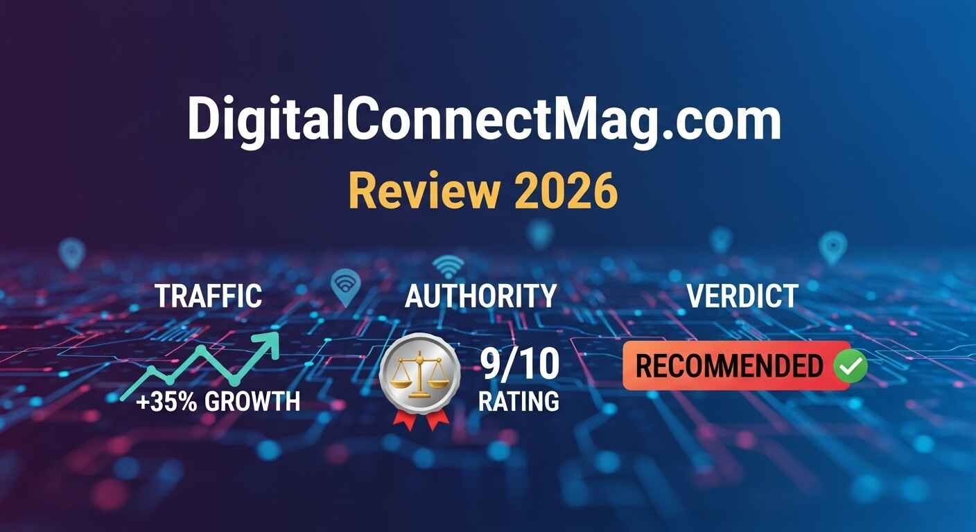 DigitalConnectMag.com - Traffic, Authority, & Verdict Review