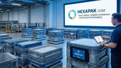 Hexapak com - Smart Pallets, Foldable Containers and Industrial Packaging