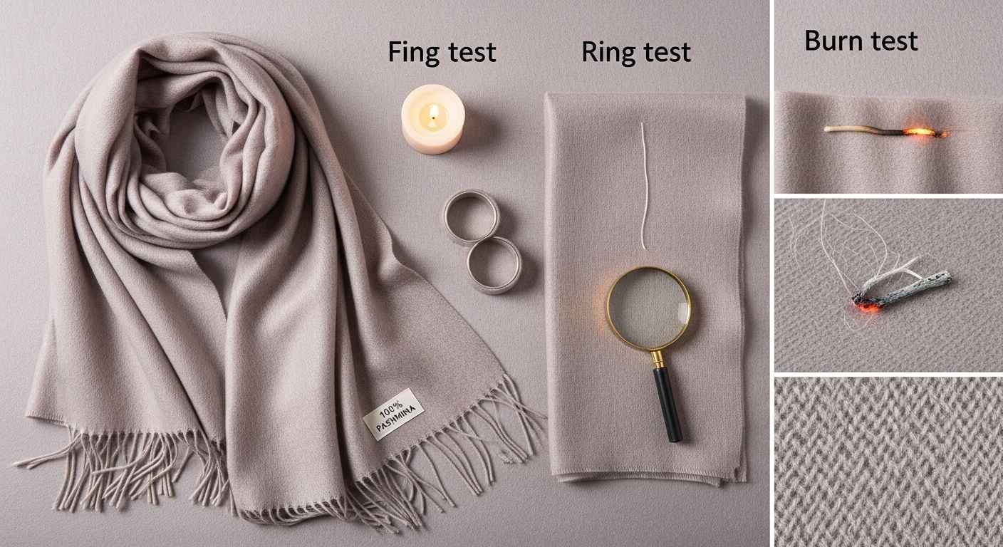 How to Identify If a Pashmina Shawl Is Genuine: 9 Reliable Tests