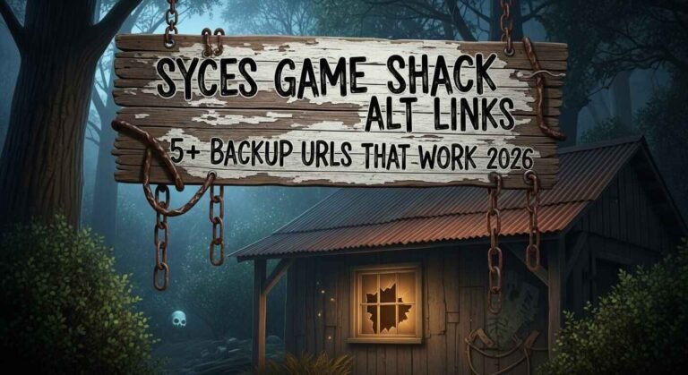 Syces Game Shack Alt Links — 5+ Backup URLs That Work 2026
