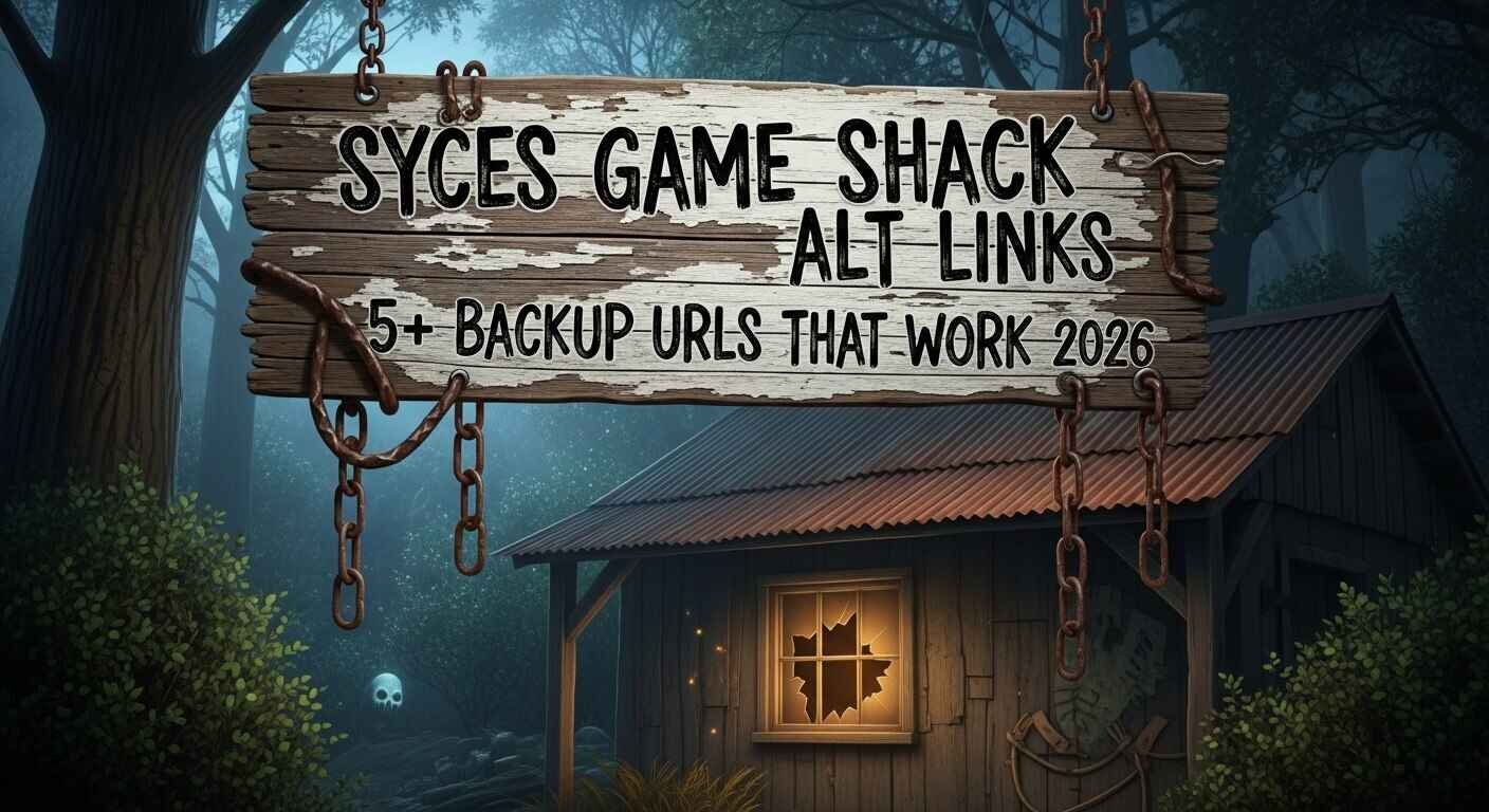 Syces Game Shack Alt Links — 5+ Backup URLs That Work 2026