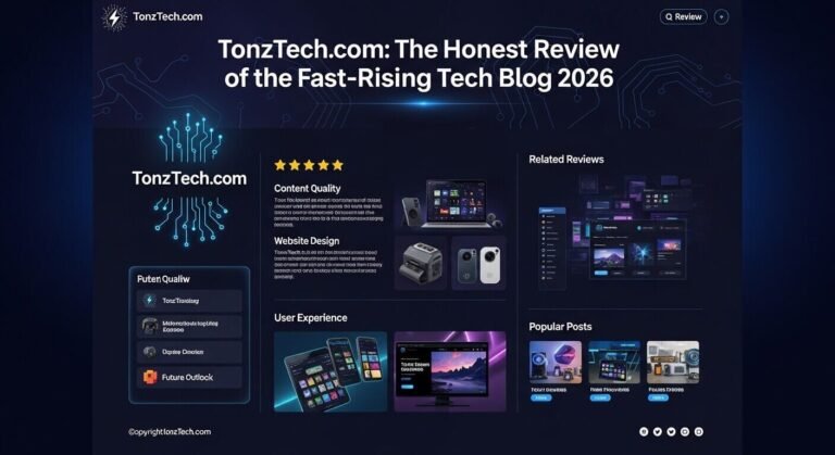 TonzTech com: The Honest Review of the Fast-Rising Tech Blog 2026