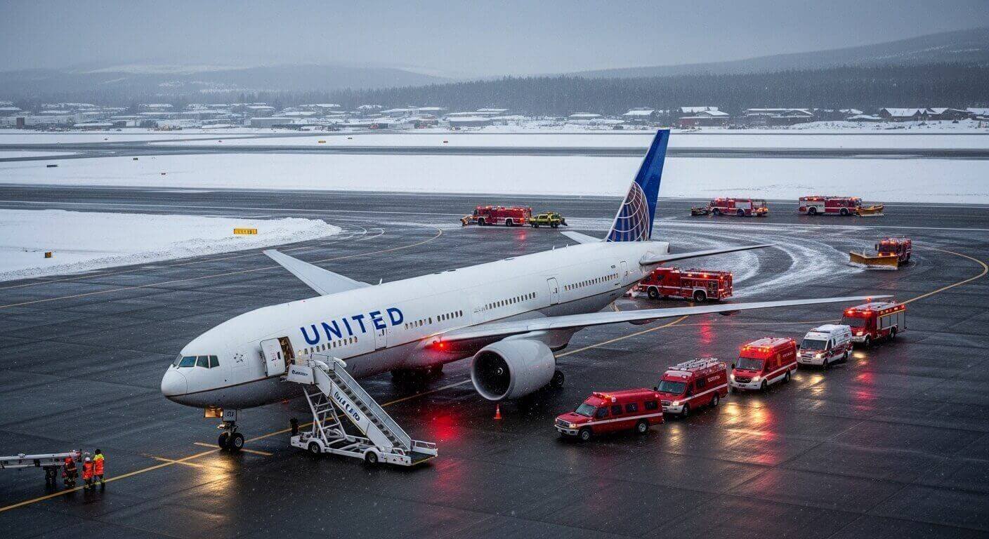 United Airlines Flight UA770 Emergency Diversion