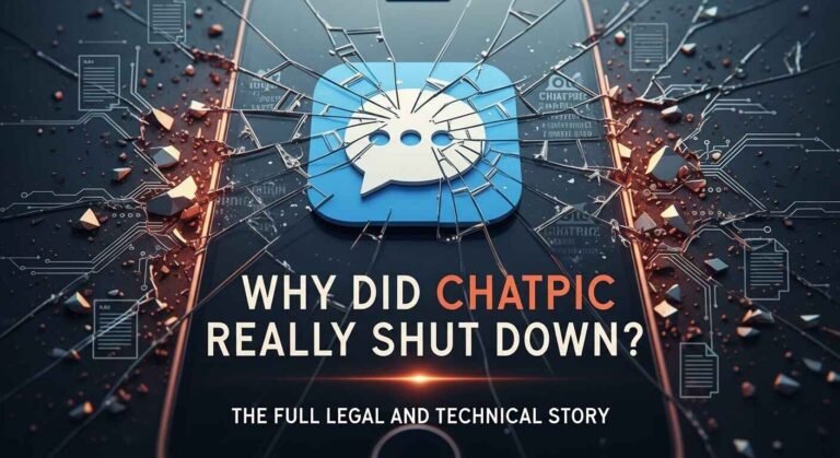 Why Did ChatPic Really Shut Down? The Full Legal and Technical Story