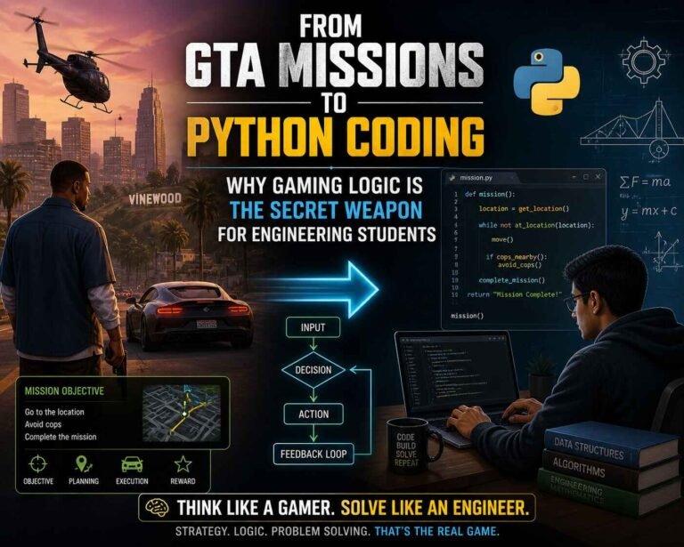 From GTA Missions to Python Coding- Why Gaming Logic is the Secret Weapon for Engineering Students